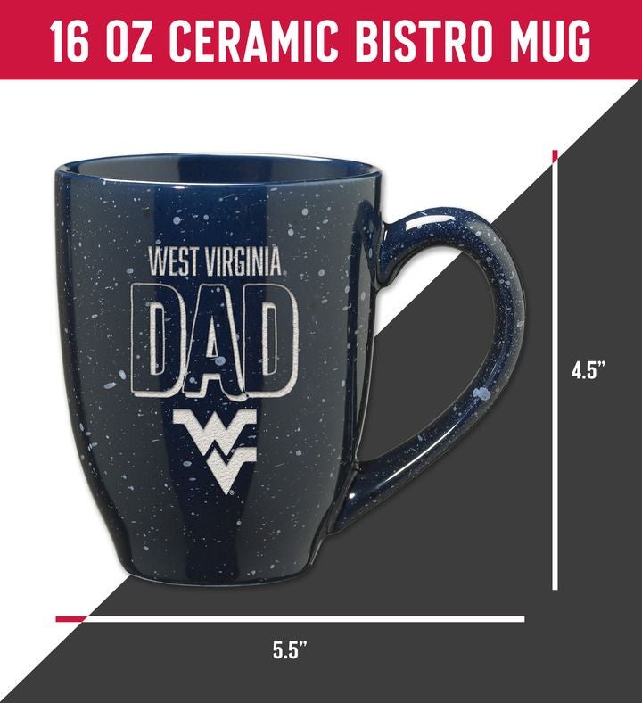College Dad Engraved Ceramic Coffee Mug 16 oz.