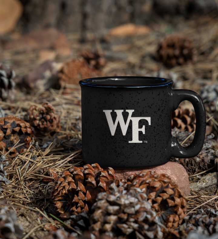 College Speckle 12oz Laser Engraved Campfire Mug