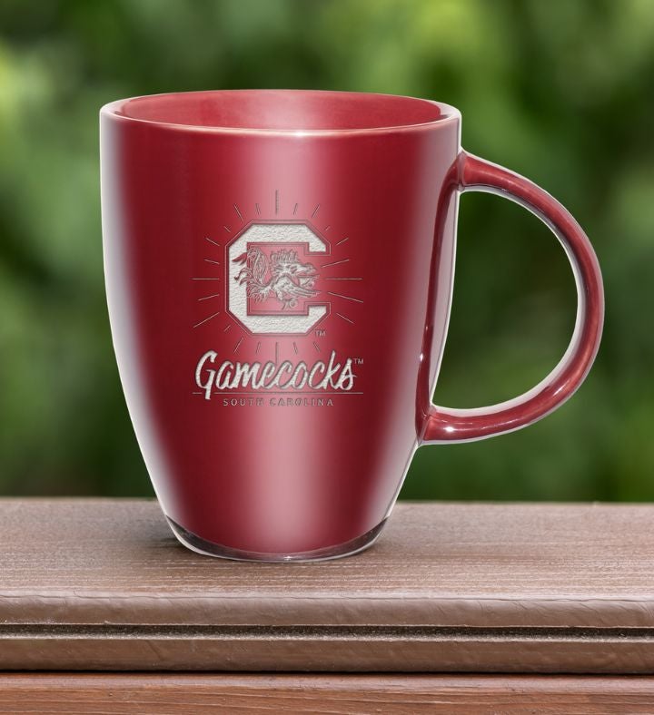 College 18oz Laser Engraved Ceramic Mug
