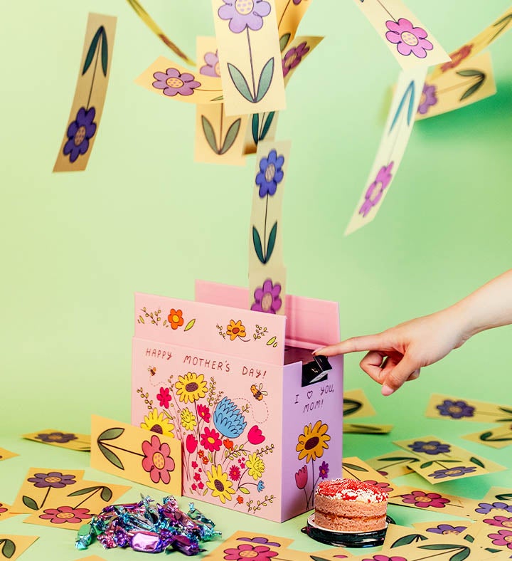 Mother's Day Flower Shower & Cake Bundle