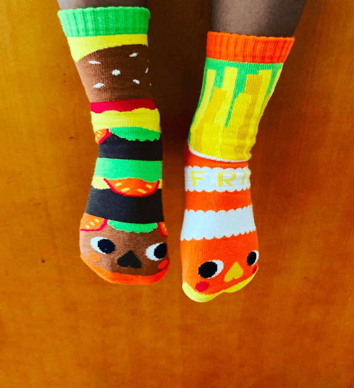 Burger & Fries Pals Socks