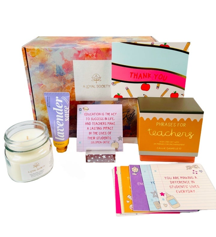 Lesson Plans And Lavender, Teacher Appreciation Gift Box