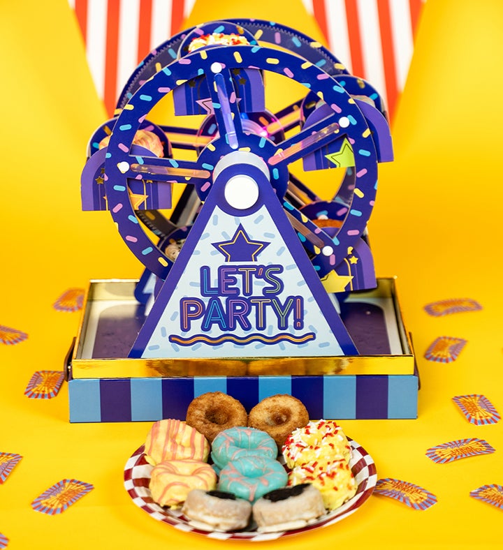 Party Time Ferris Wheel With Mini Donuts