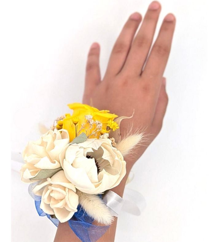 Lasting Preserved Yellow Rose Corsage