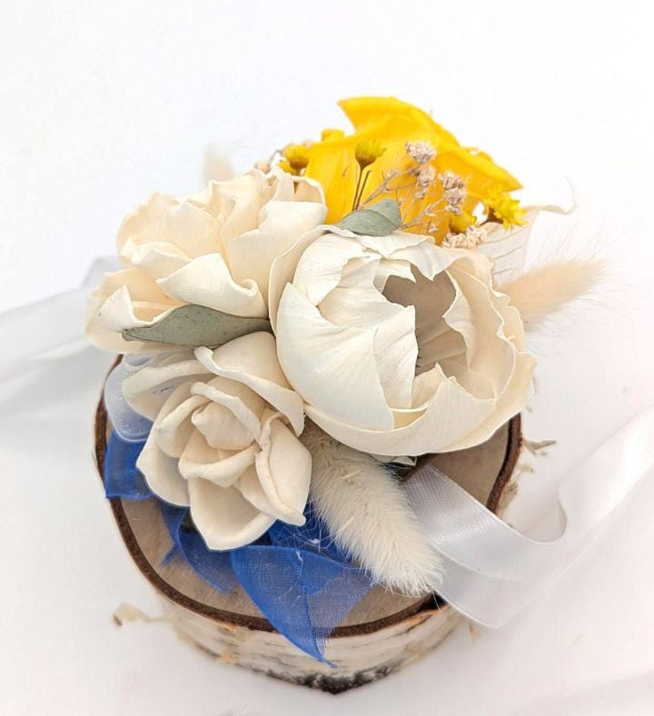 Lasting Preserved Yellow Rose Corsage