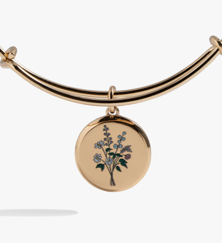 Flower Anniversary Bangle