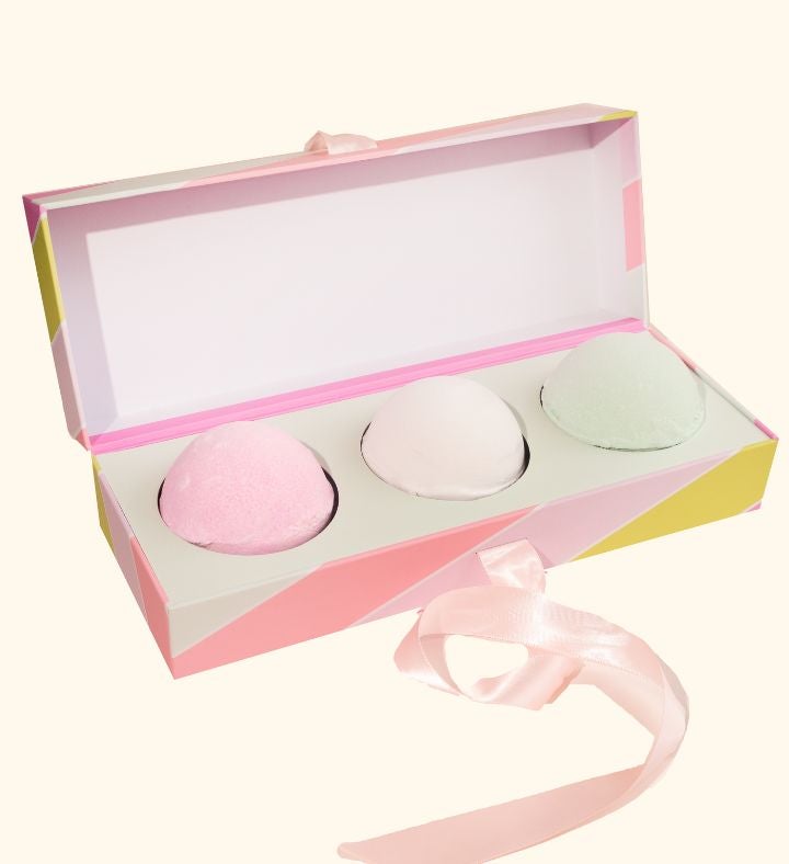 Colorful Three Bath Balm Set