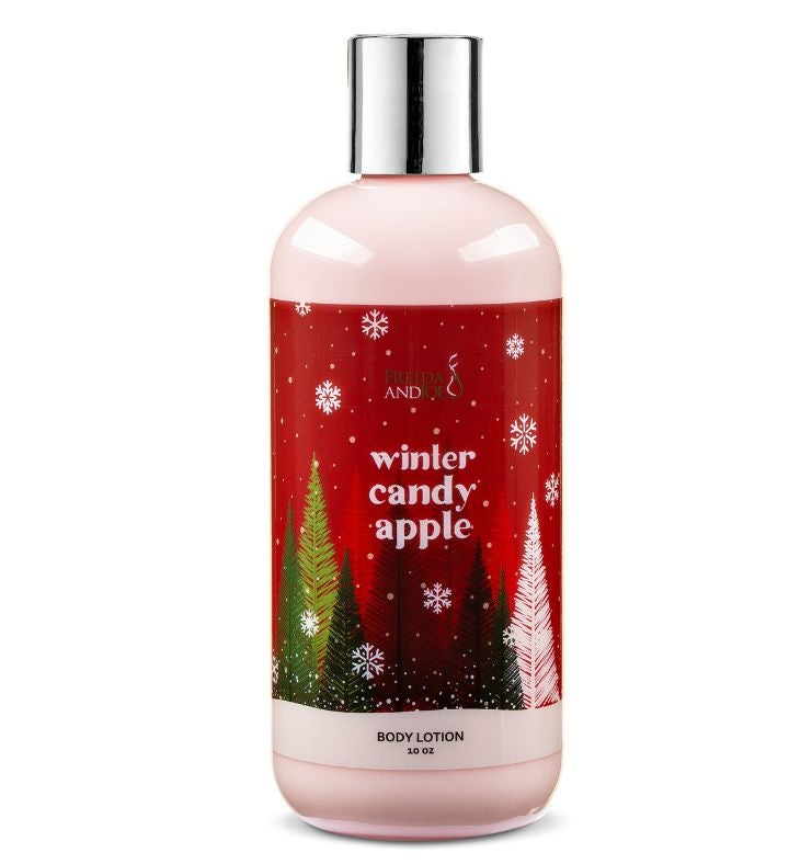 Winter Candy Apple 10oz Body Lotion & 8oz Body Mist Spray Set