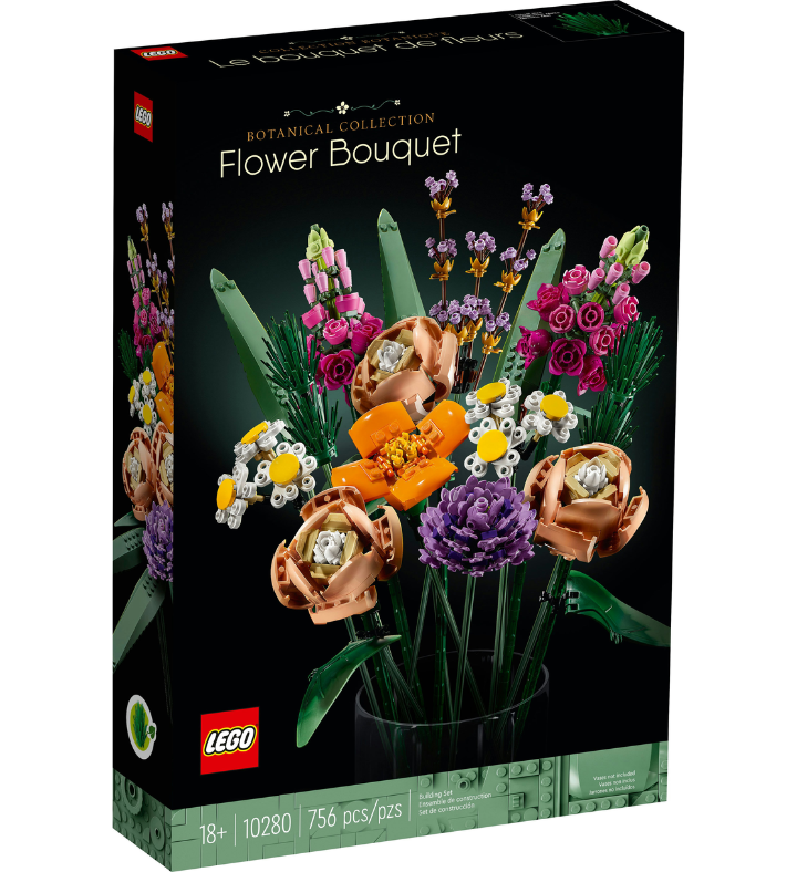 Lego Flower Bouquet 10280 Building Kit  756 Pieces