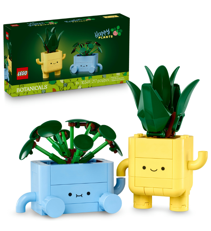 LEGO Botanicals Happy Plants Shelf Decor 10349