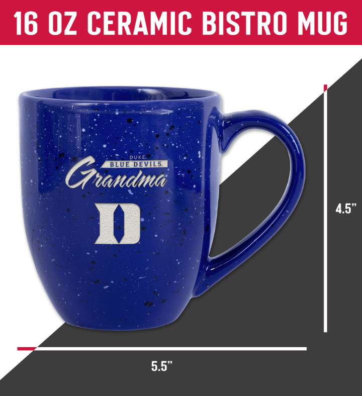 College Grandma Engraved Ceramic Coffee Mug 16 oz.