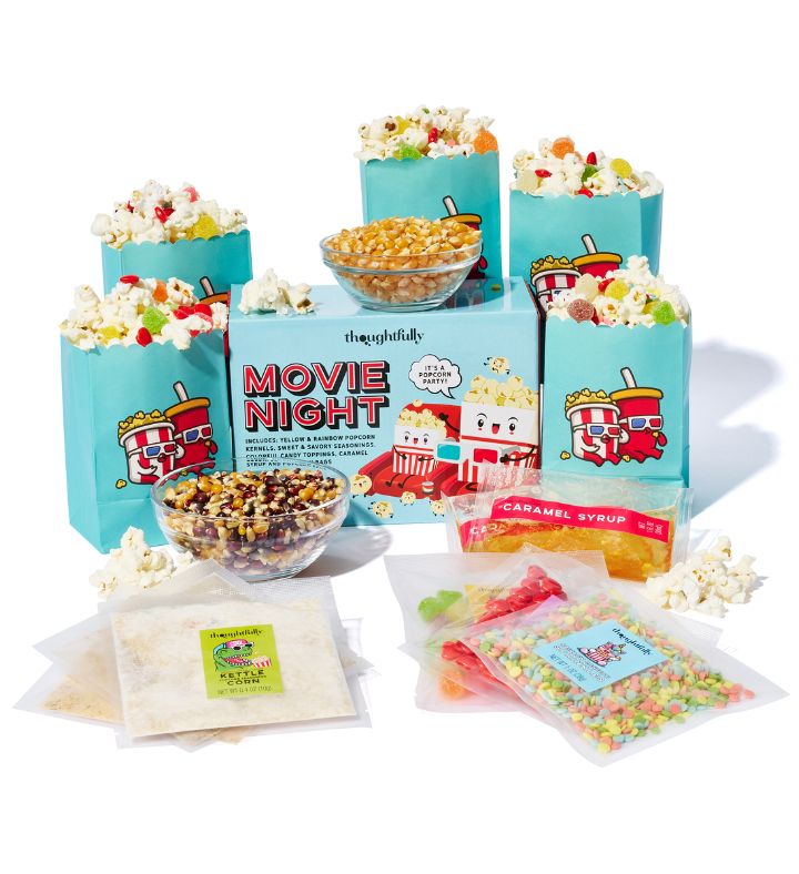 Thoughtfully Movie Night Party Kit, Set Of 12