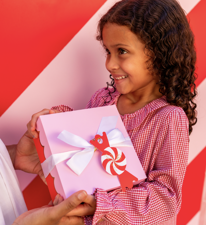 Musee Christmas Scalloped Bath Balm Set