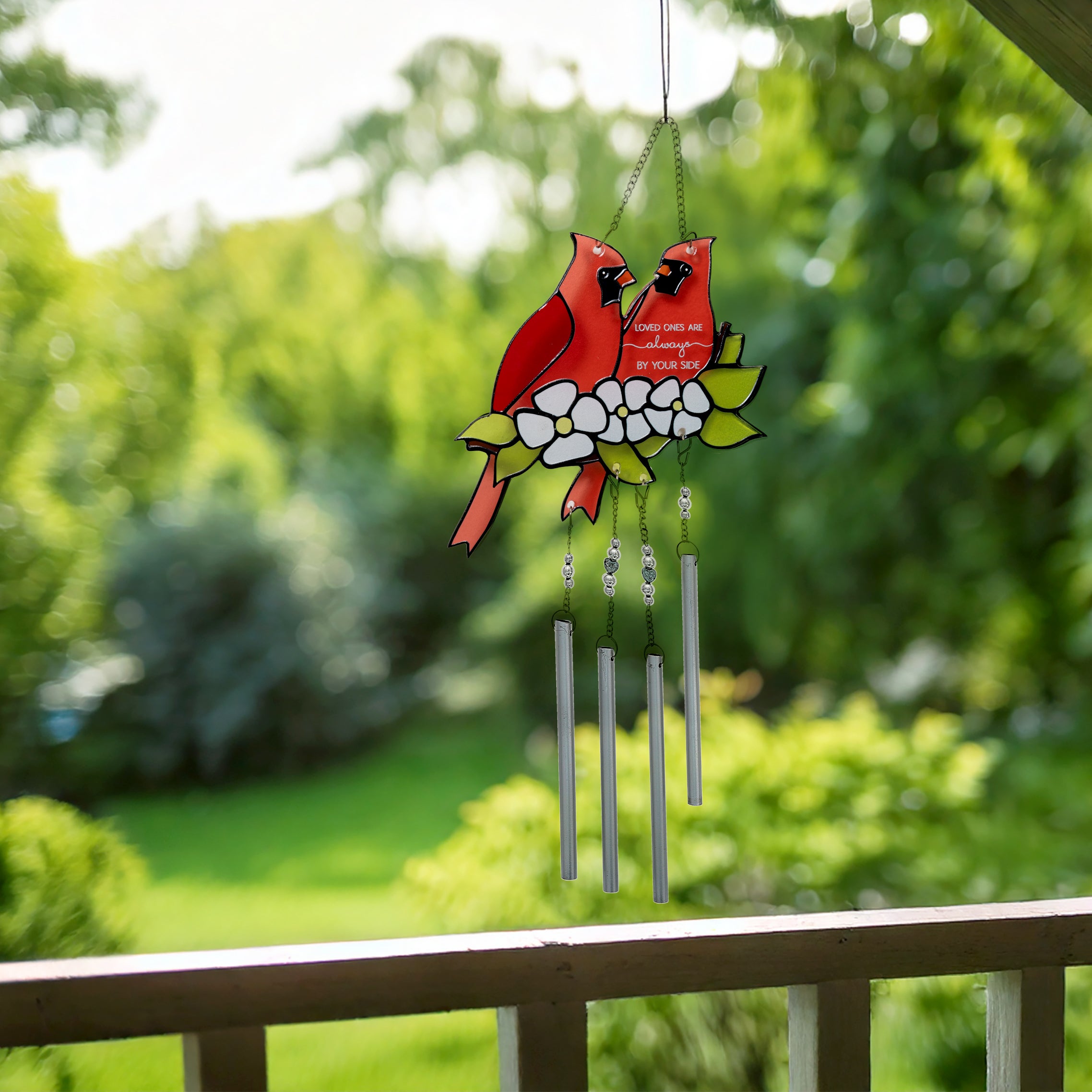 Always by Your Side Remembrance Suncatcher Wind Chime