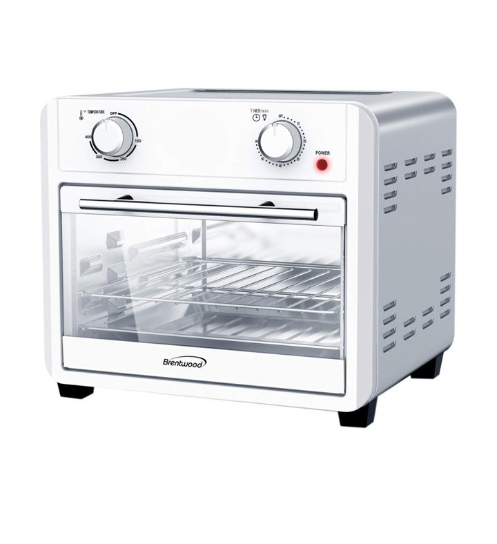 Brentwood 24 Quart Convection Air Fryer Toaster Oven With 60 minute Timer