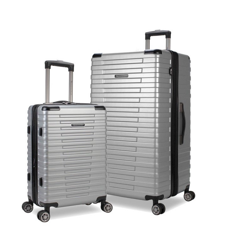 American Green Travel Titan 2 piece Set, Double Wheel Spinner Trunk