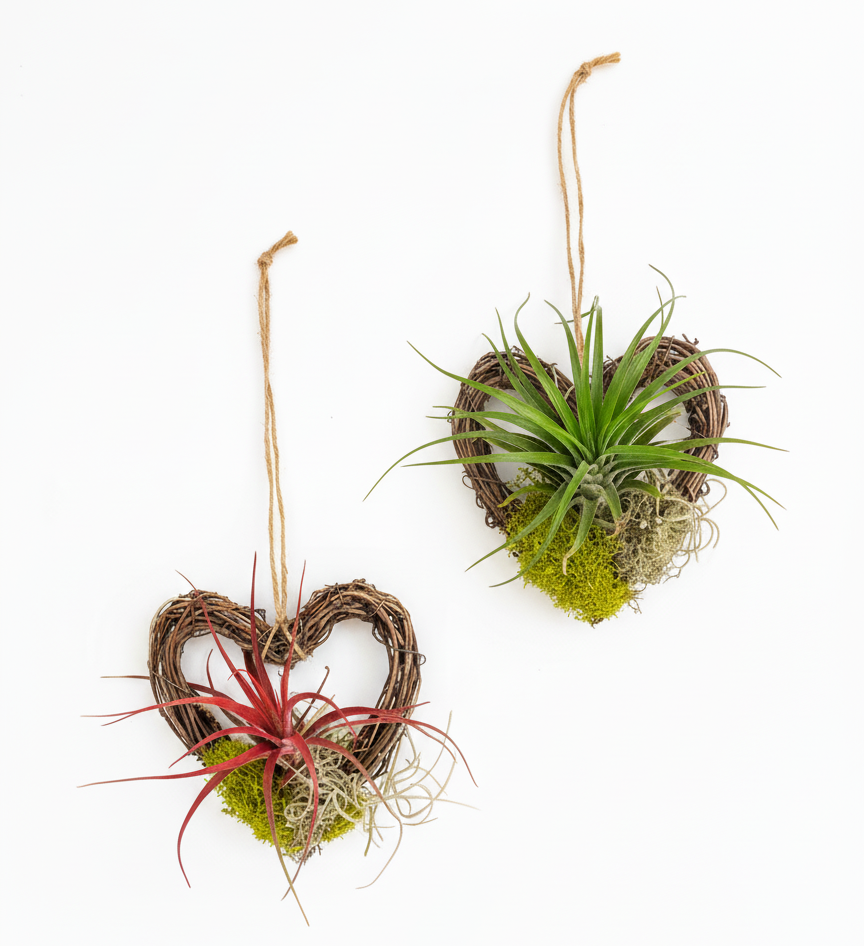 Festive Live Air Plant Hangers   Charming Holiday Decor