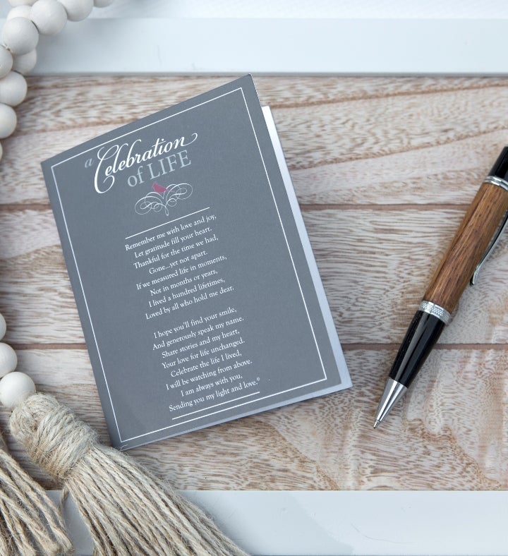 Celebration Of Life Keepsake 4" Angel