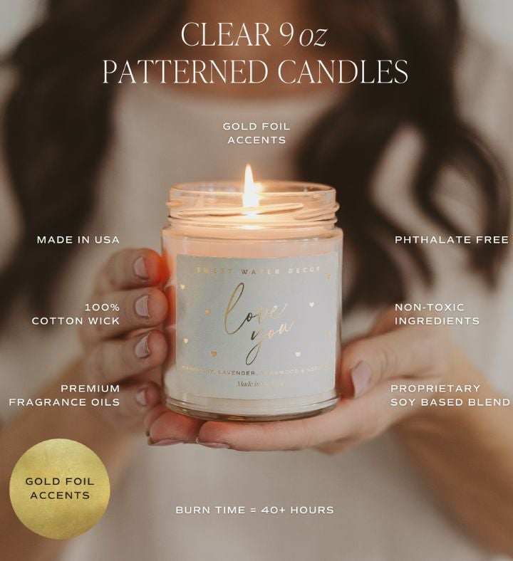 Love You Mom 9 Oz Soy Candle