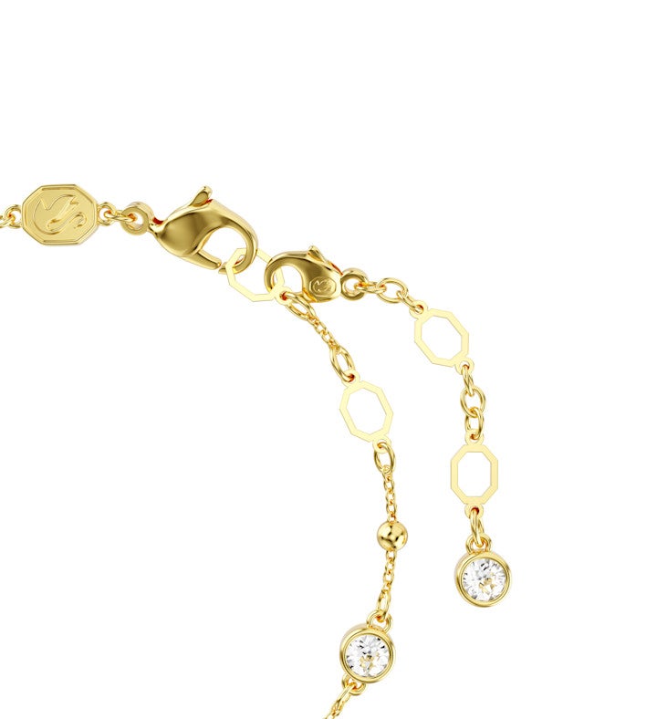 Imber Bracelet, Round Cut, White, 18k Rose Gold Finish