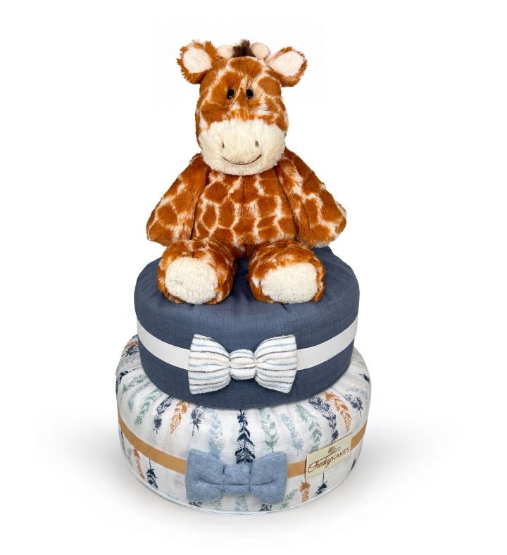 Lincoln Giraffe Diaper Cake