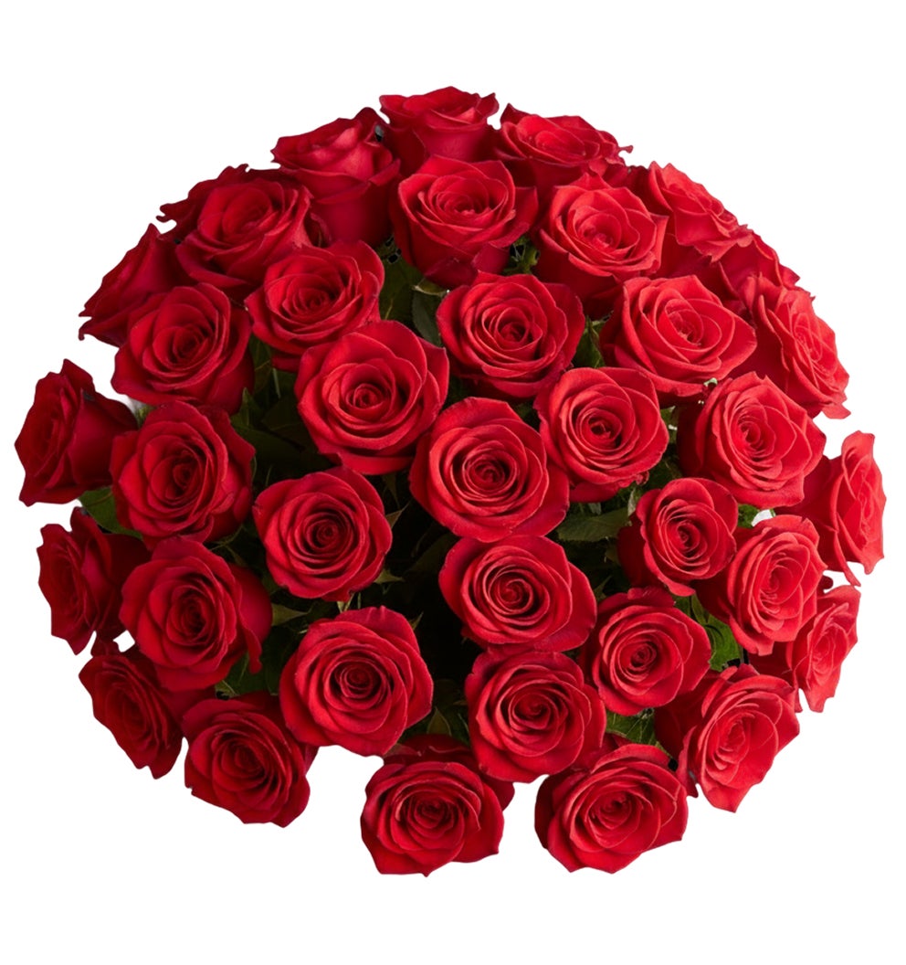 DIY Red Rose Flower Box