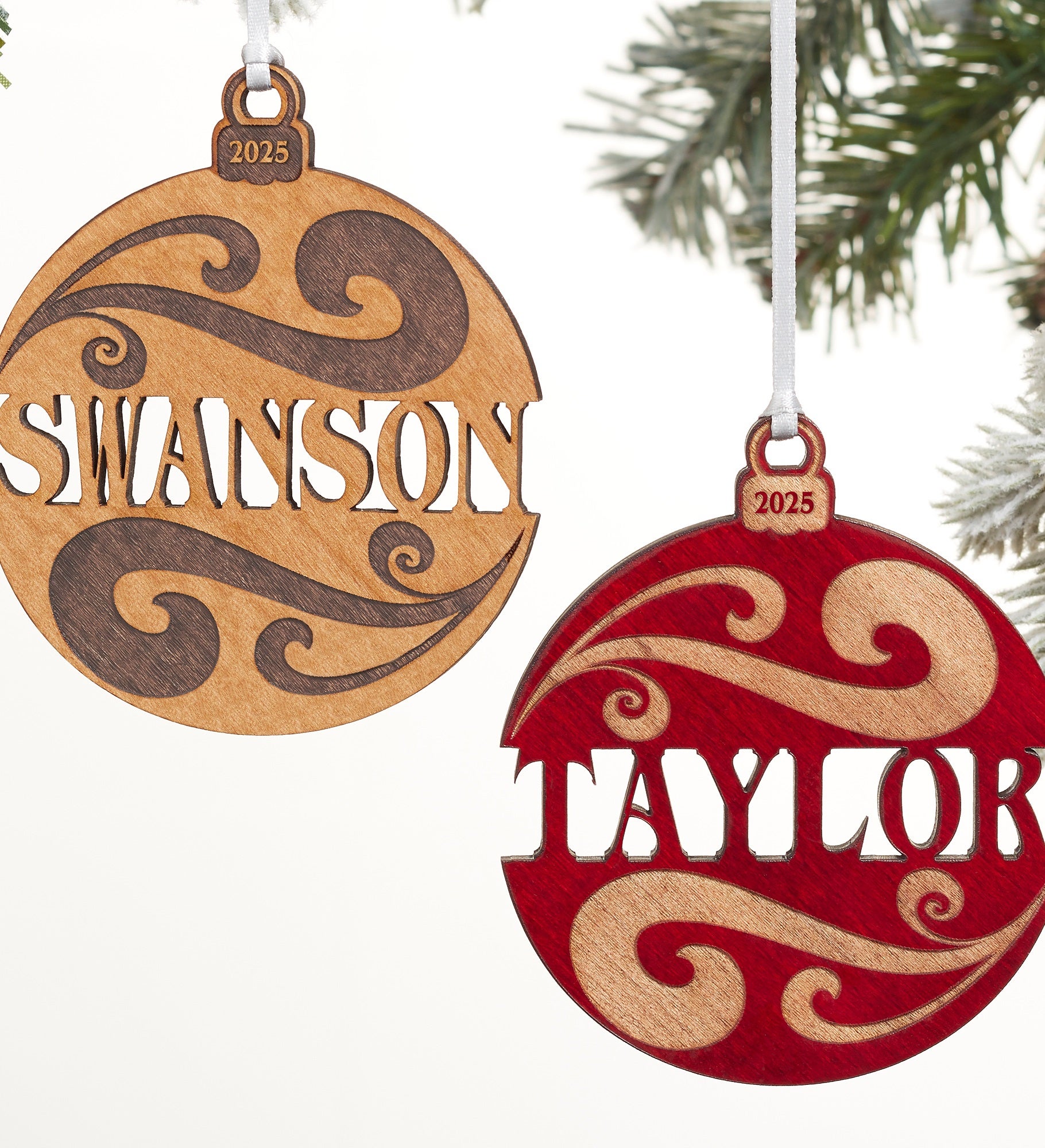 You Name It Personalized Wood Ornament