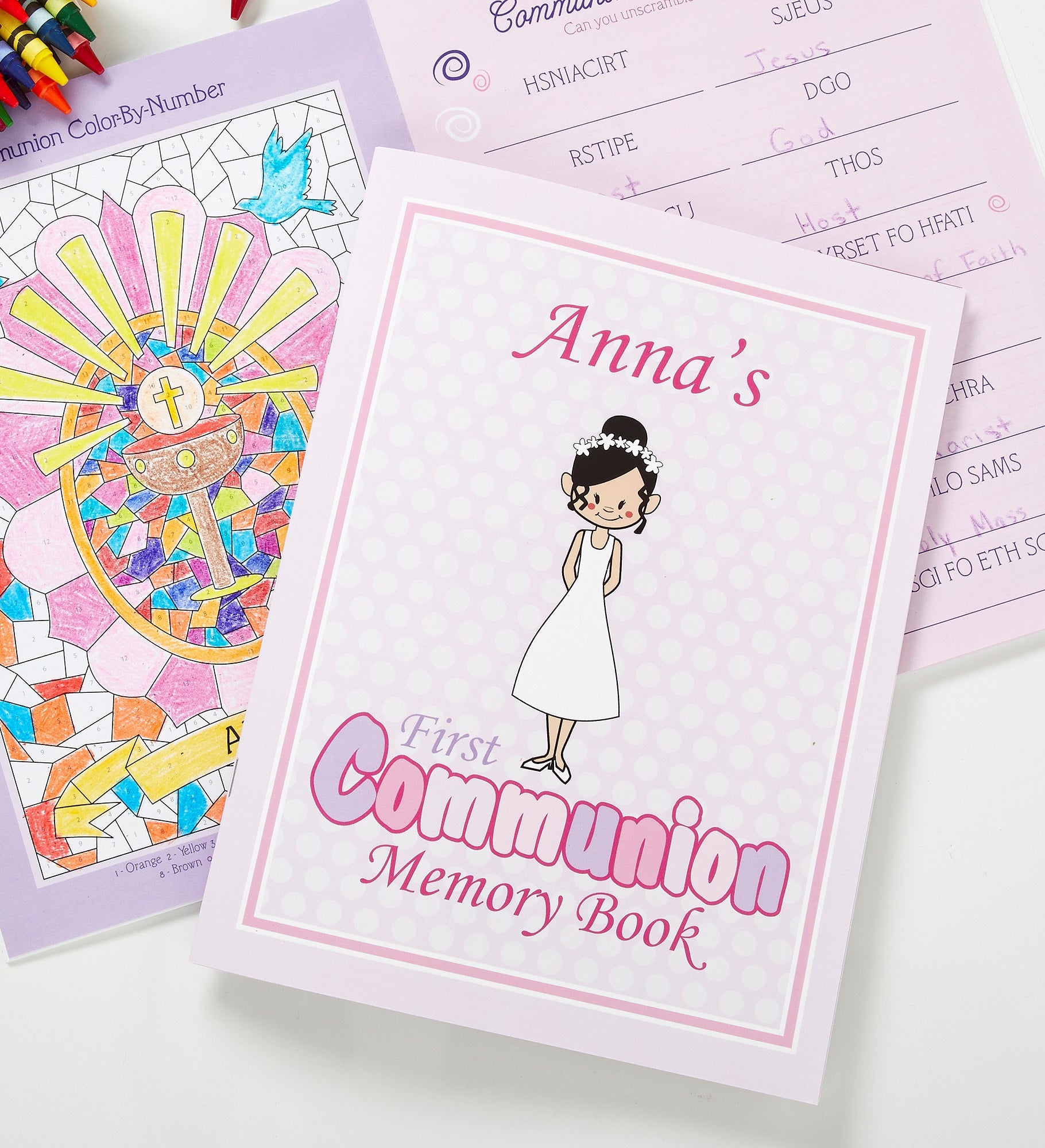 I'm The Communion Girl Personalized Memory Book