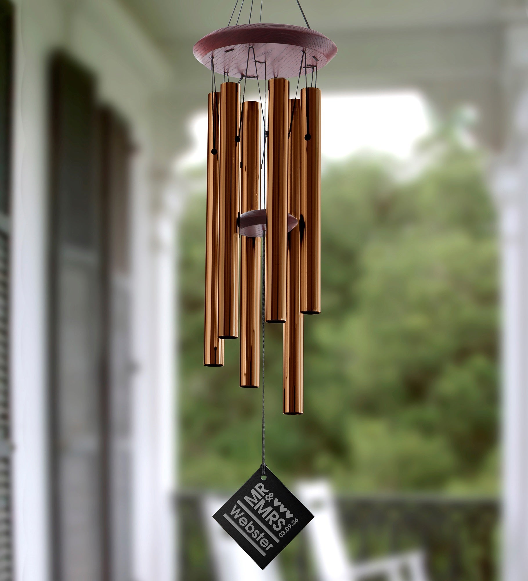 Mr. &amp; Mrs. Personalized Wind Chimes