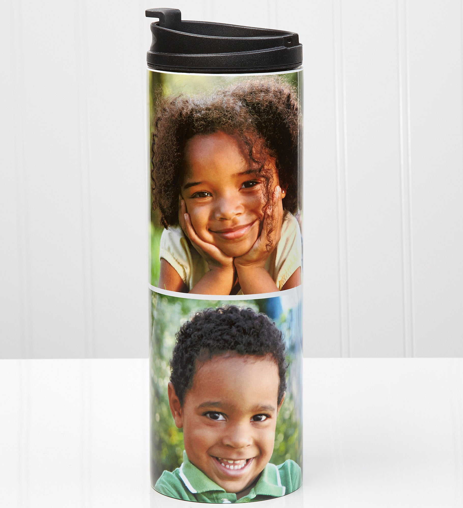 Photo Collage Personalized 16oz. Travel Tumbler