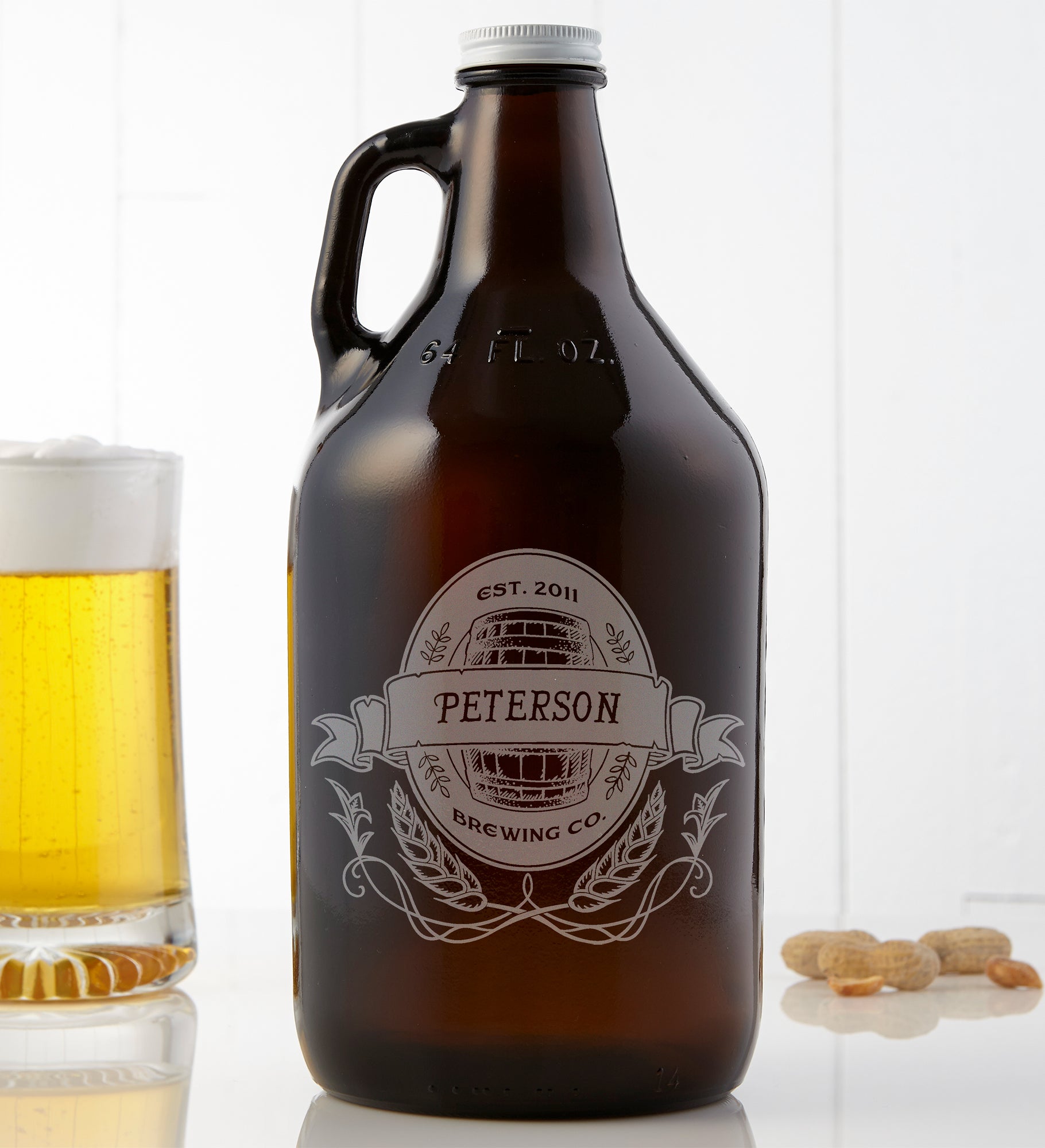 Personalized Brewing Co. 64oz. Beer Growler