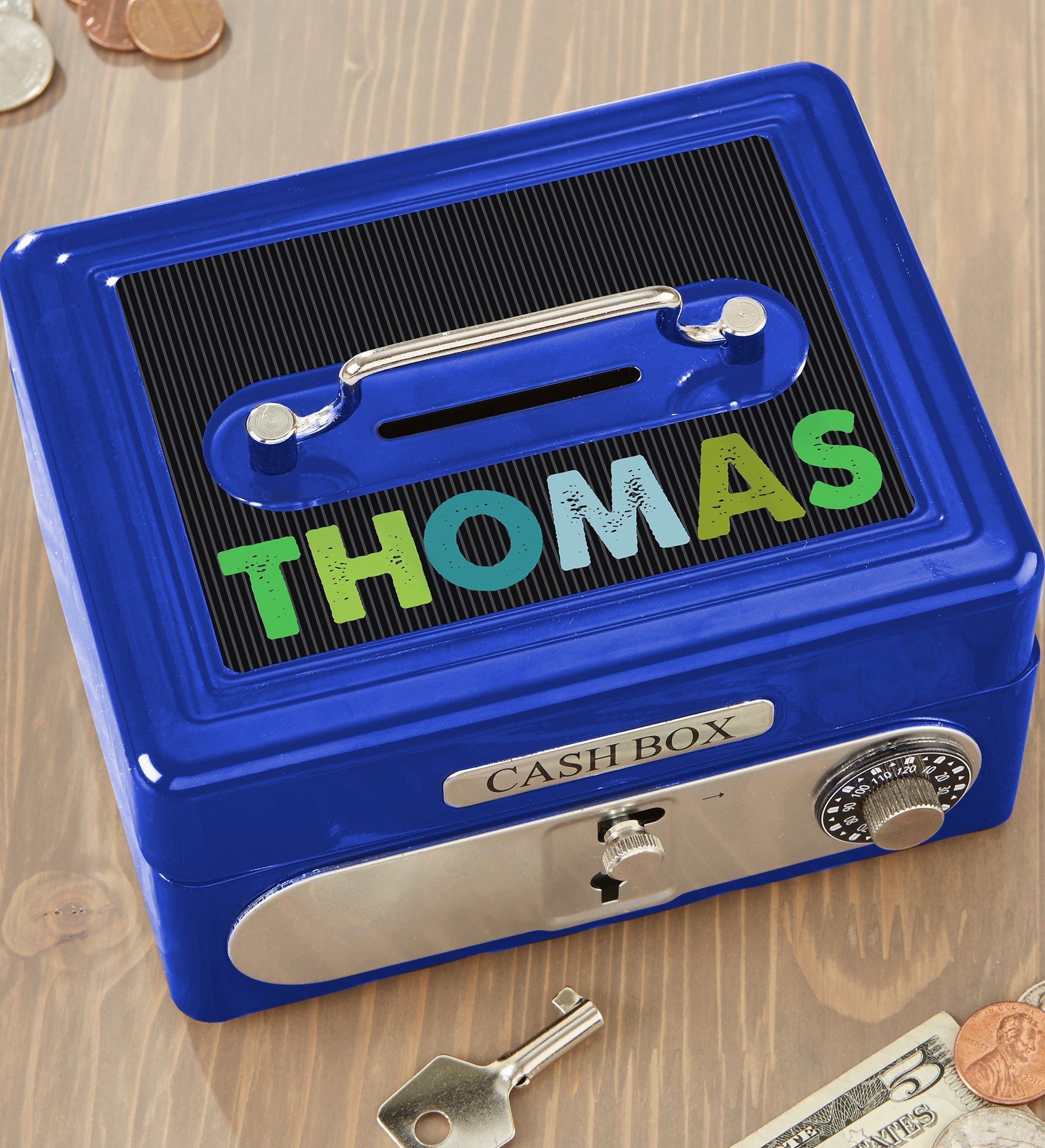 All Mine! Personalized Cash Box 