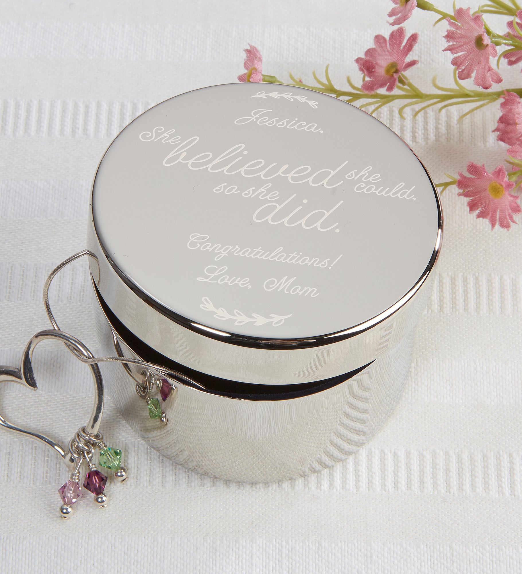 Inspiration For Her Personalized Keepsake Box