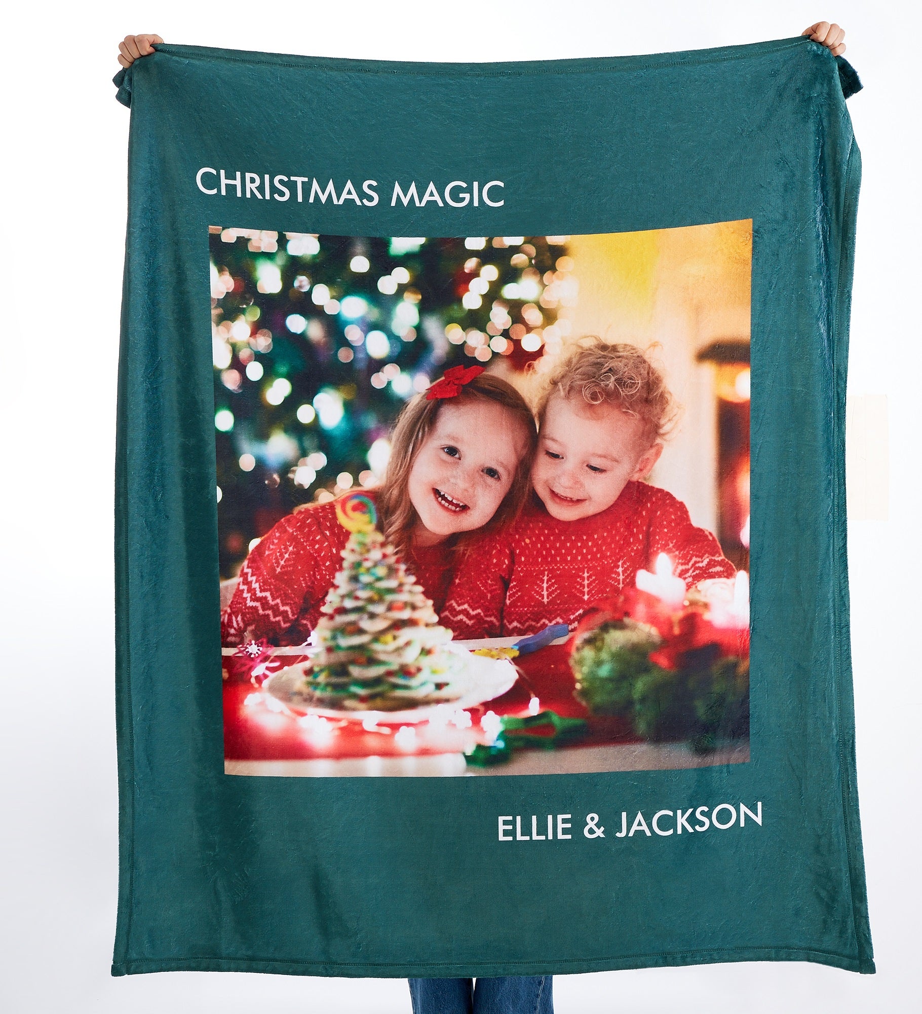 Picture Perfect Personalized Fleece Photo Blankets