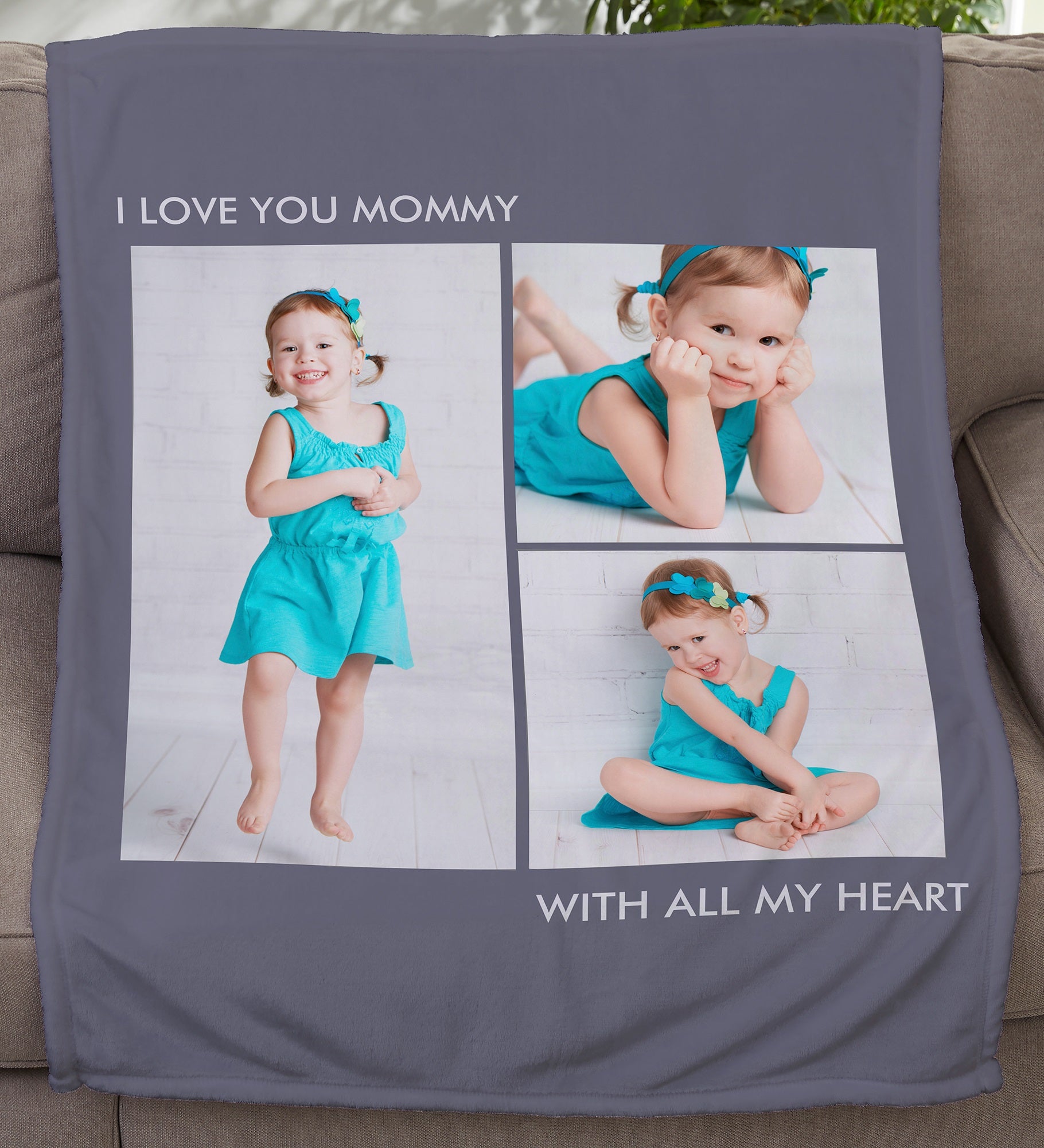 Picture Perfect Personalized Fleece Photo Blankets