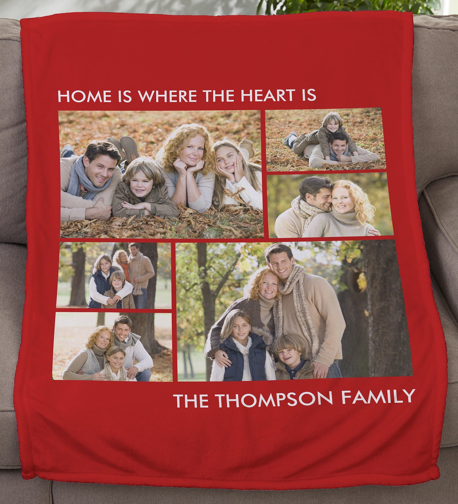 Picture Perfect Personalized Fleece Photo Blankets