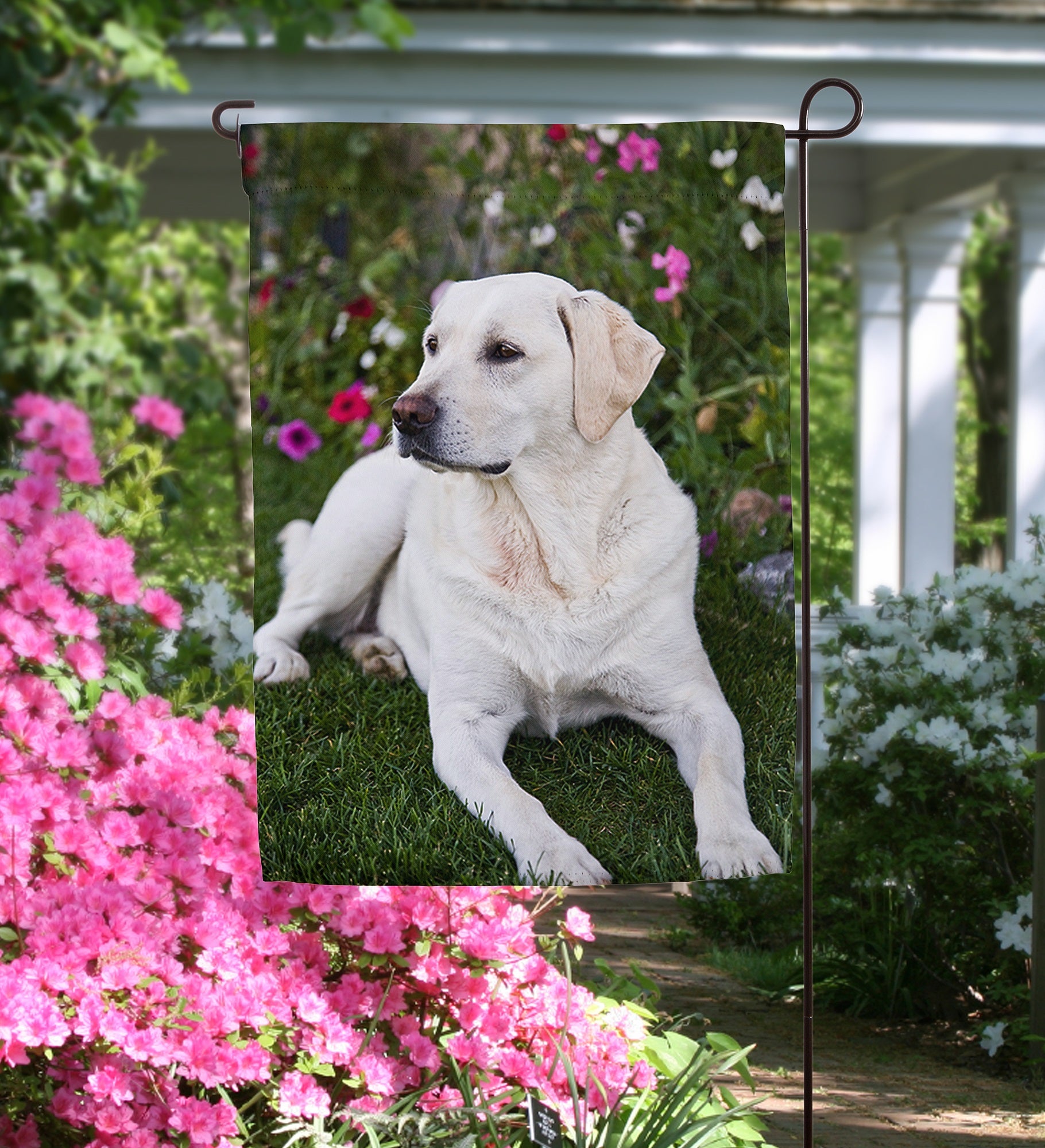 Personalized Photo Garden Flag