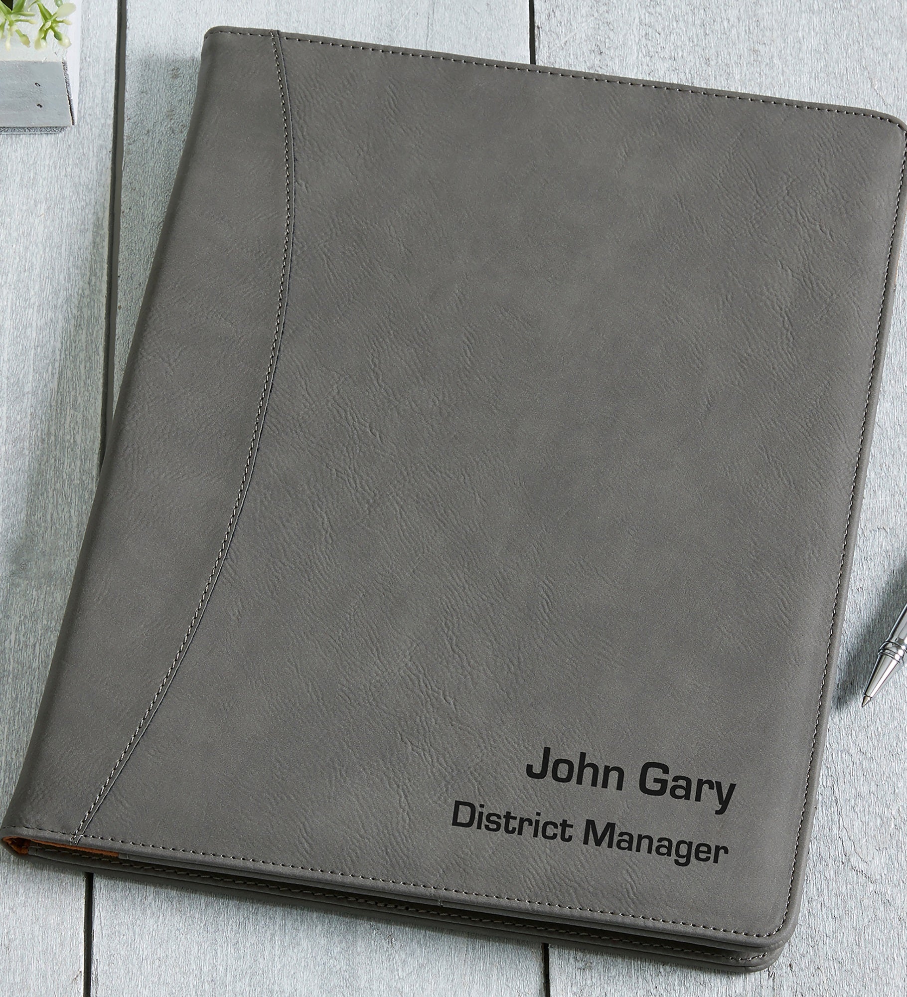 Signature Series Personalized Full Pad Portfolio