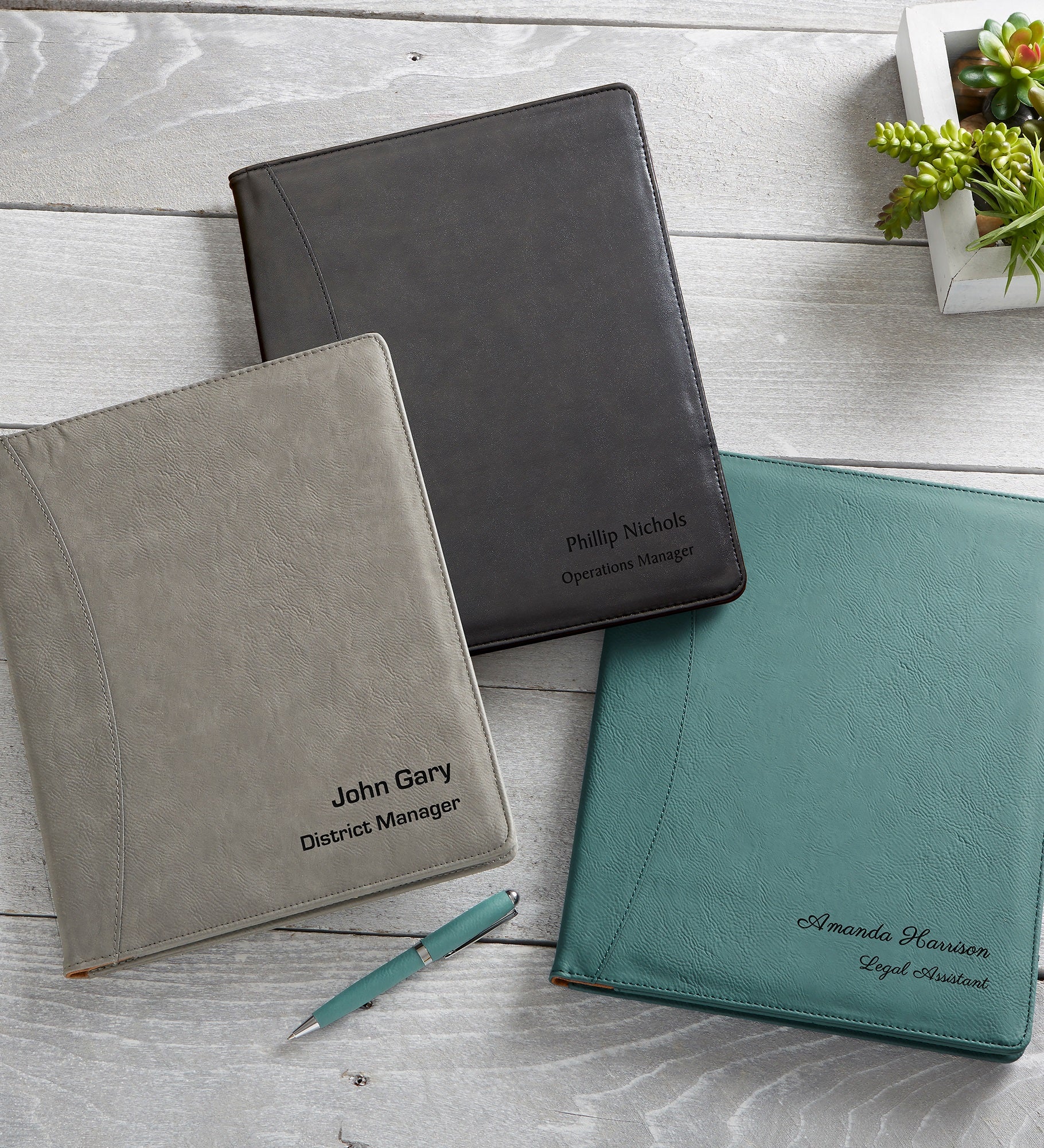 Signature Series Personalized Full Pad Portfolio