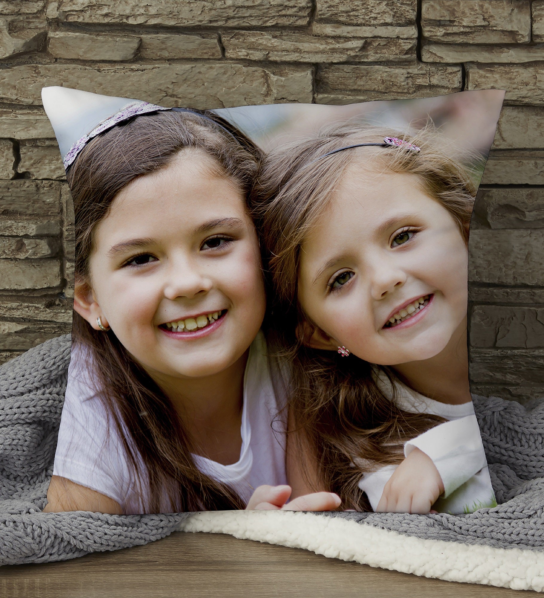 Photo Memories Personalized Throw Pillow