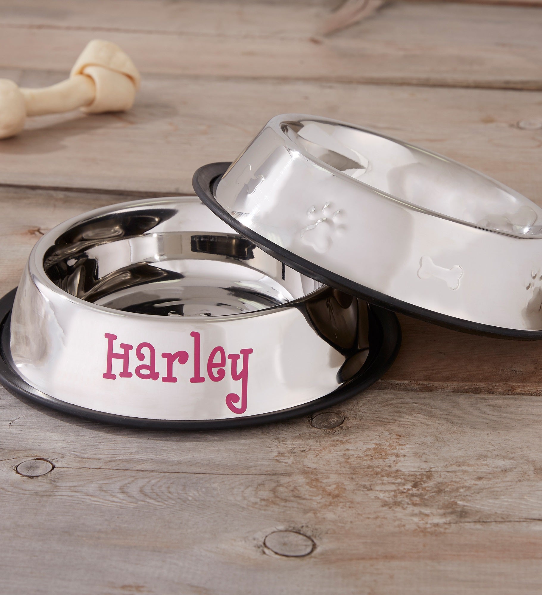 Stainless Steel Personalized Dog Bowl