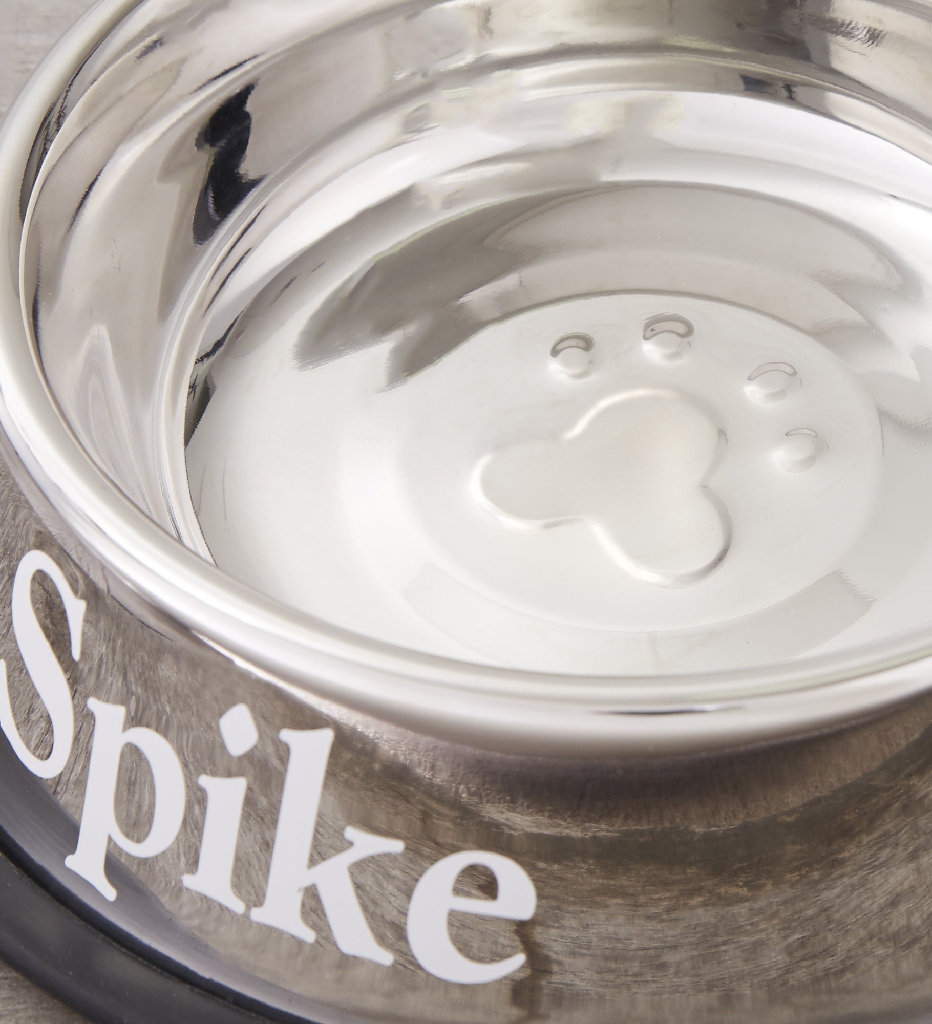 Stainless Steel Personalized Dog Bowl