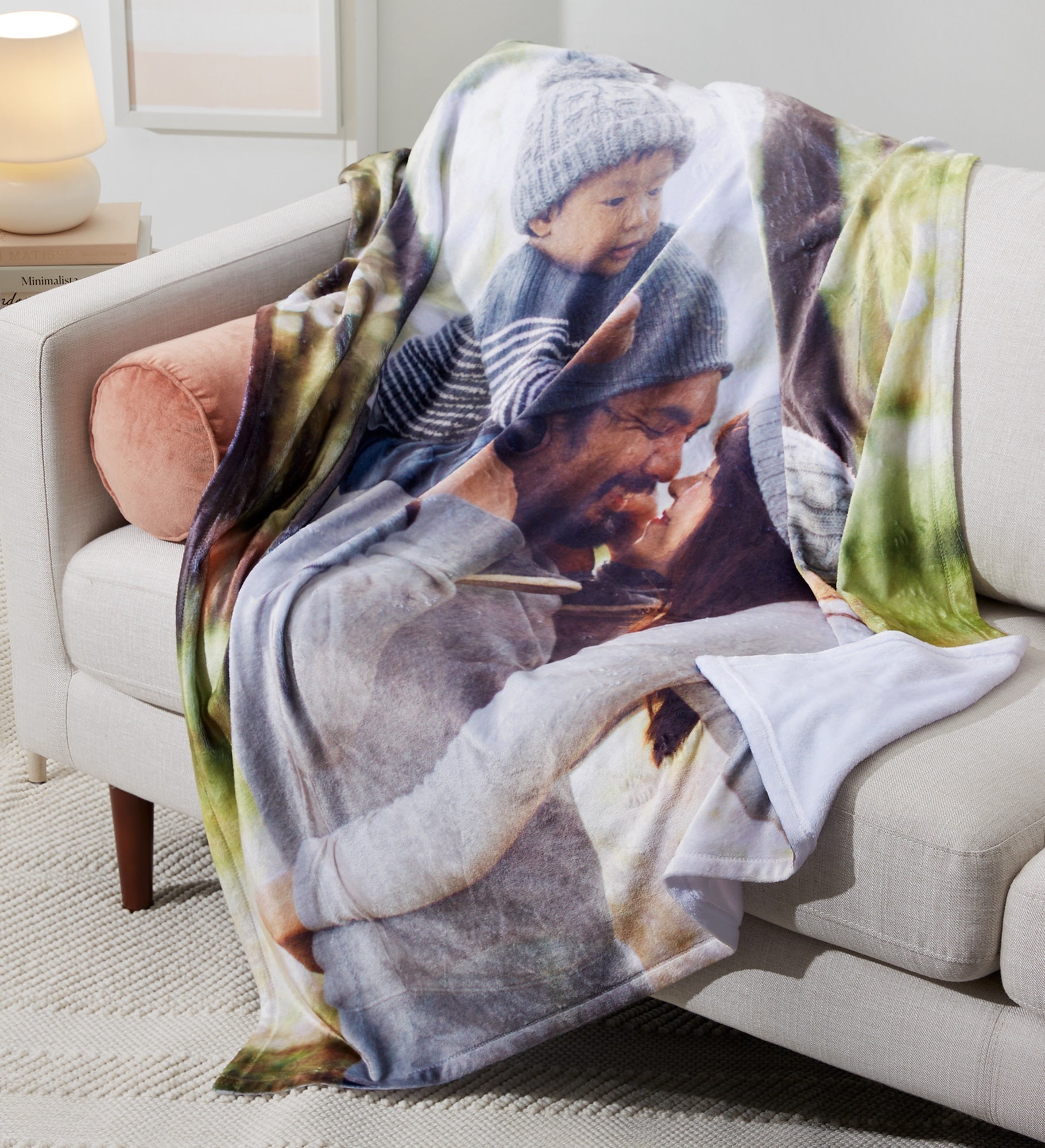 Picture Perfect Personalized Photo Blanket