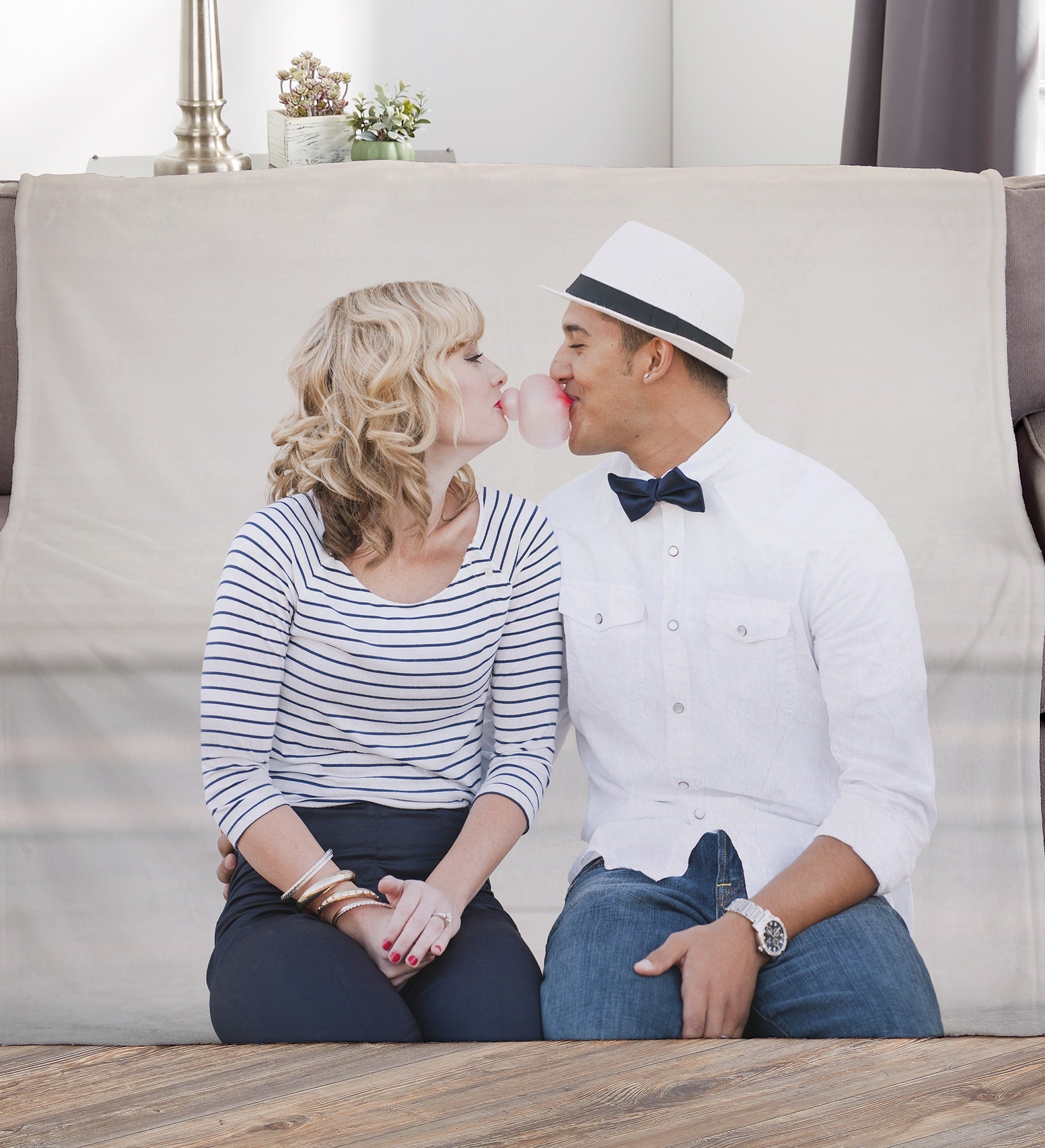 Picture Perfect Personalized Photo Blanket