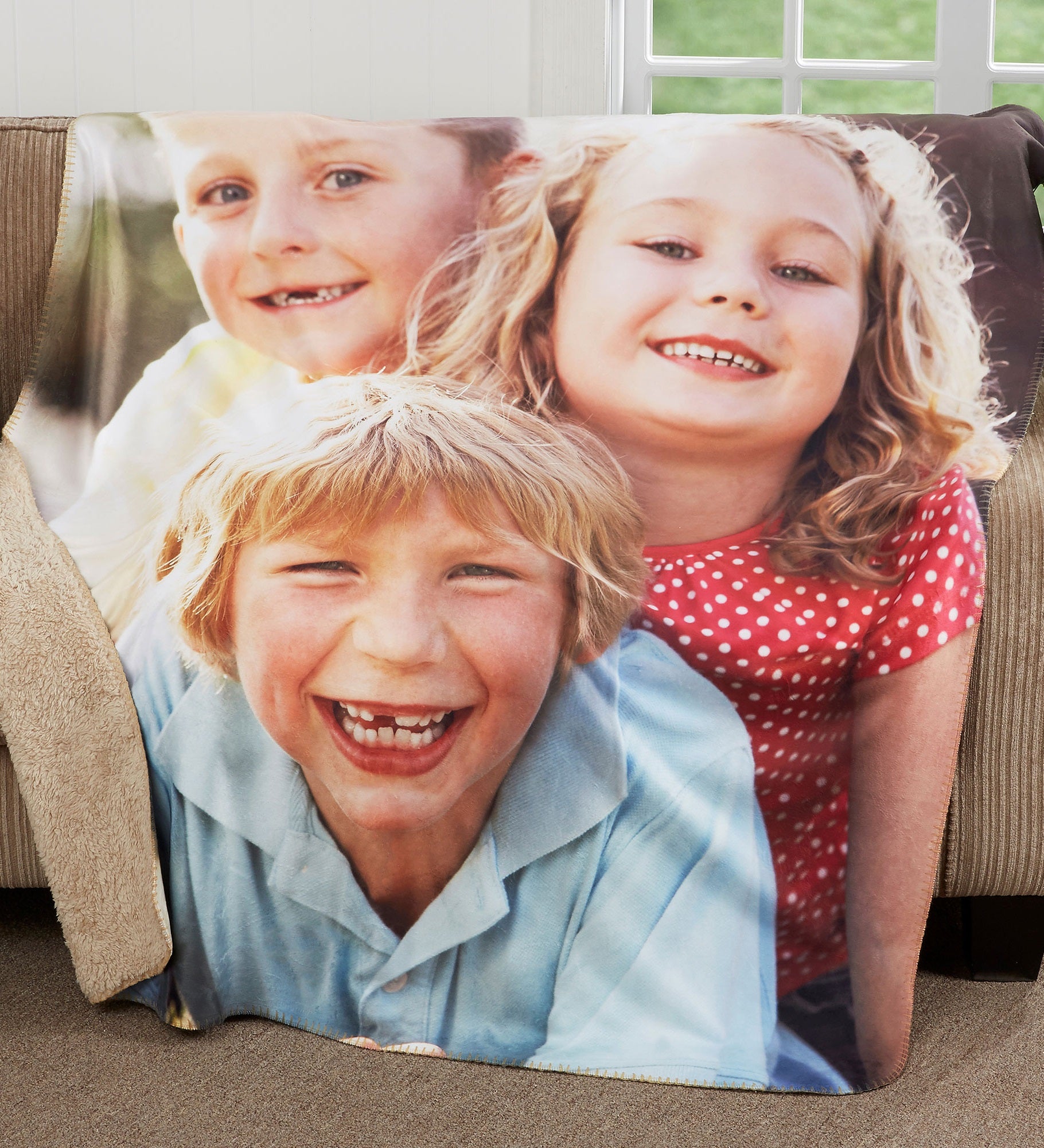 Picture Perfect Personalized Photo Blanket