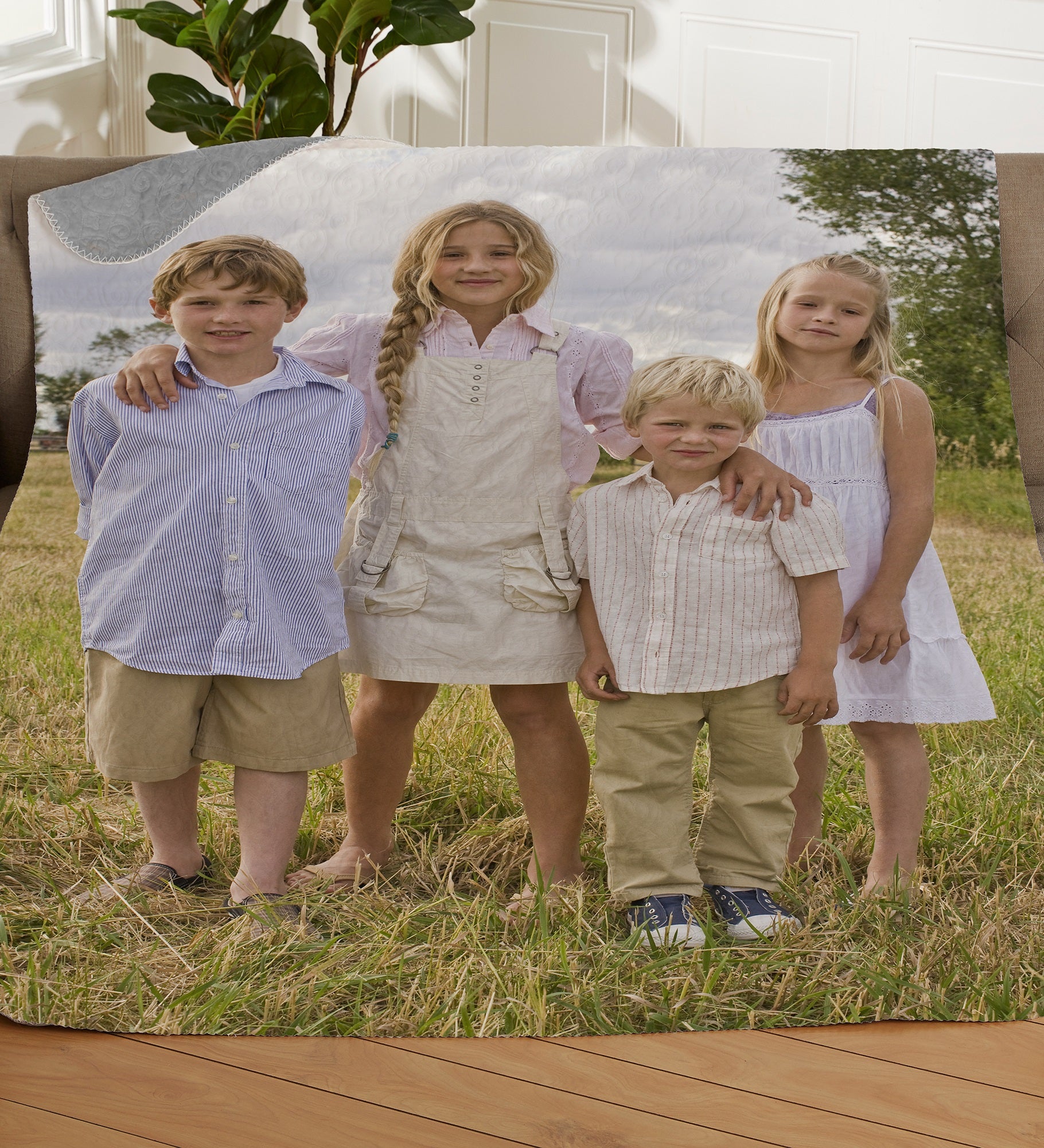 Picture Perfect Personalized Photo Blanket