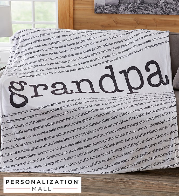 Personalized Our Special Guy Sweatshirt Blanket