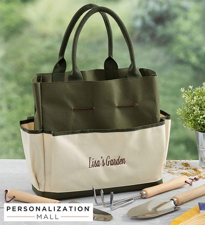 My Garden Personalized Garden Tote and Tools