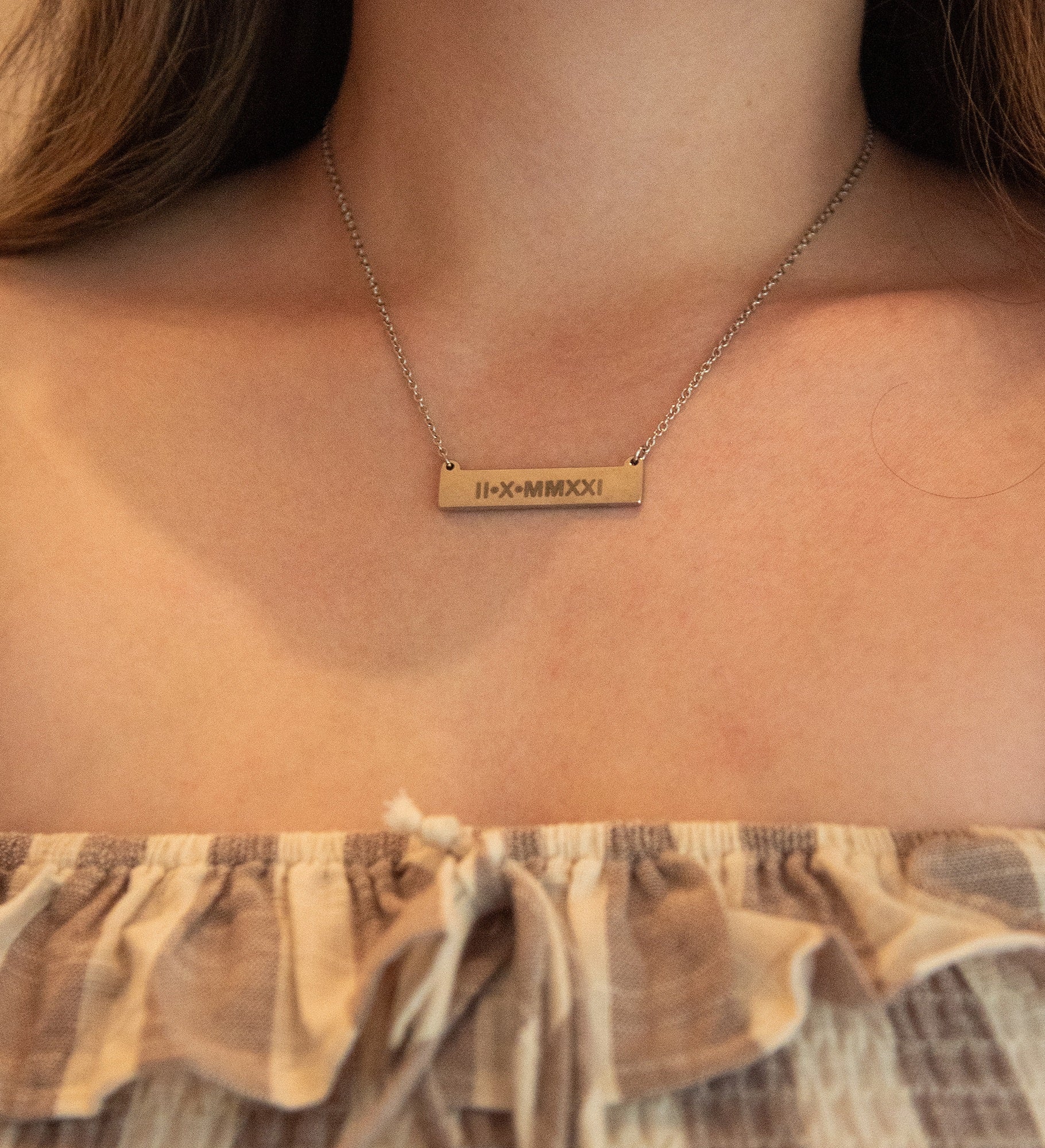 Her Personalized Nameplate Necklace