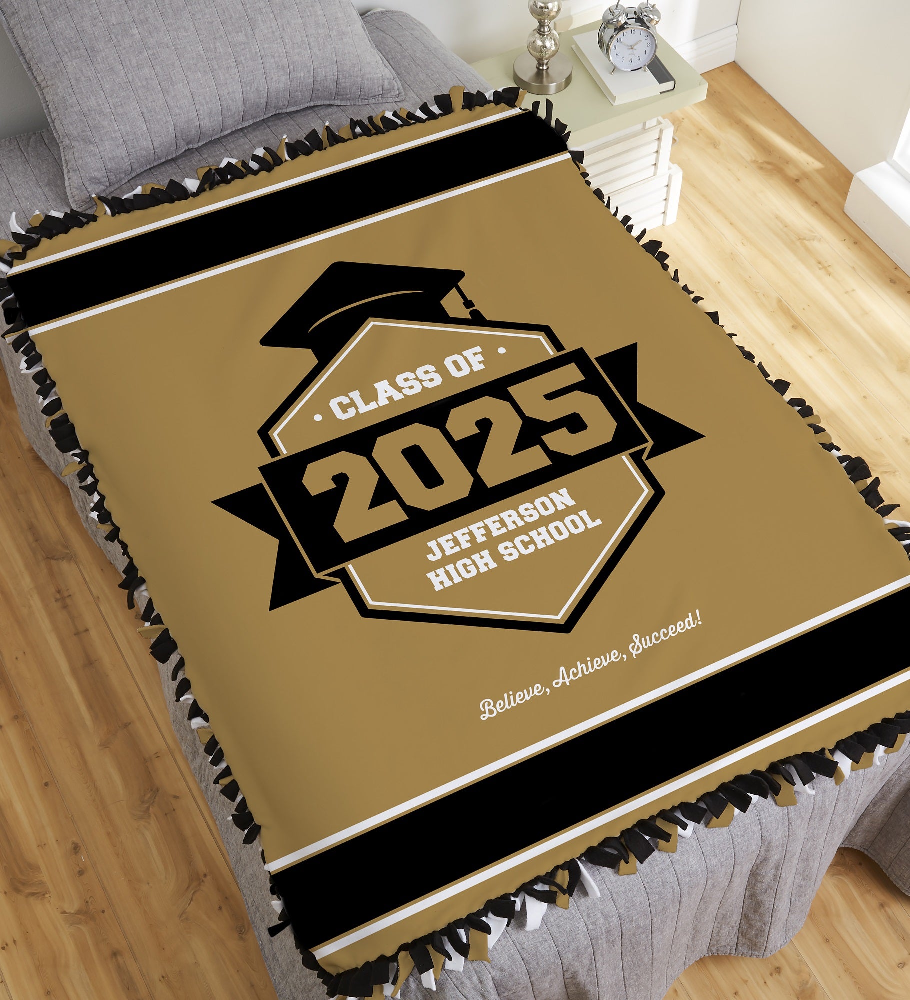 Class Of Personalized Graduation Blanket